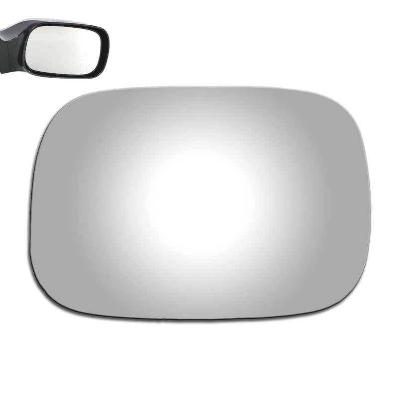WLLW Mirror Glass for TOYOTA AVALON 20052010 Passenger Side Only Right Convex Replacement Glass with Adhesive