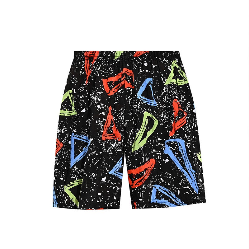 Children'S Shorts Overwear Loose Cotton Silk Thin Beach Pants Summer Boys Pants Baby'S Home Pants Girls 5-Point Pants - Image 1