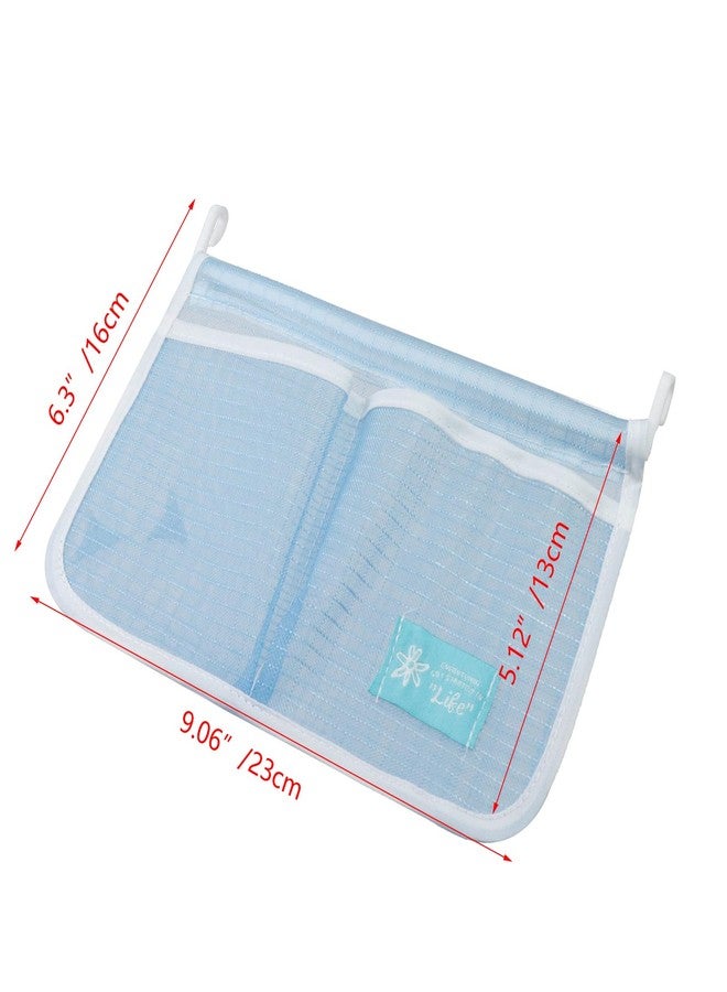 Meprotal 4 pcs Refrigerator Door Organizer Set, Fridge Hanging Mesh Bag Refrigerator Door Hanging Organizer - Image 2
