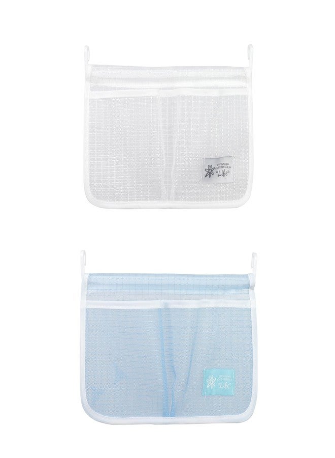 Meprotal 4 pcs Refrigerator Door Organizer Set, Fridge Hanging Mesh Bag Refrigerator Door Hanging Organizer - Image 3