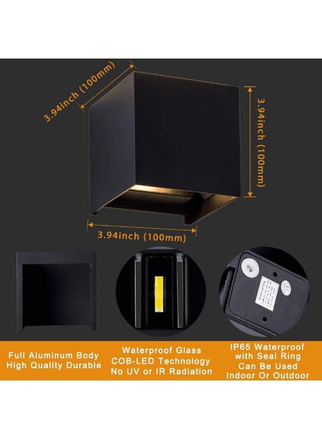 AFN Modern LED Wall Light for Indoor and Outdoor Use, Up Down Light Design for Living Room Bedroom Corridor Staircase, Energy Efficient Decorative Wall Mounted Lighting Fixture - Image 3