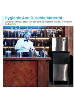 Cool Baby COOLBABY Commercial Ice Maker 350KG/24H, 224 ice-tray, Stainless Steel Industrial Modular Full Dice Ice Cube Machine Professional Refrigeration Equipm  - Image 4