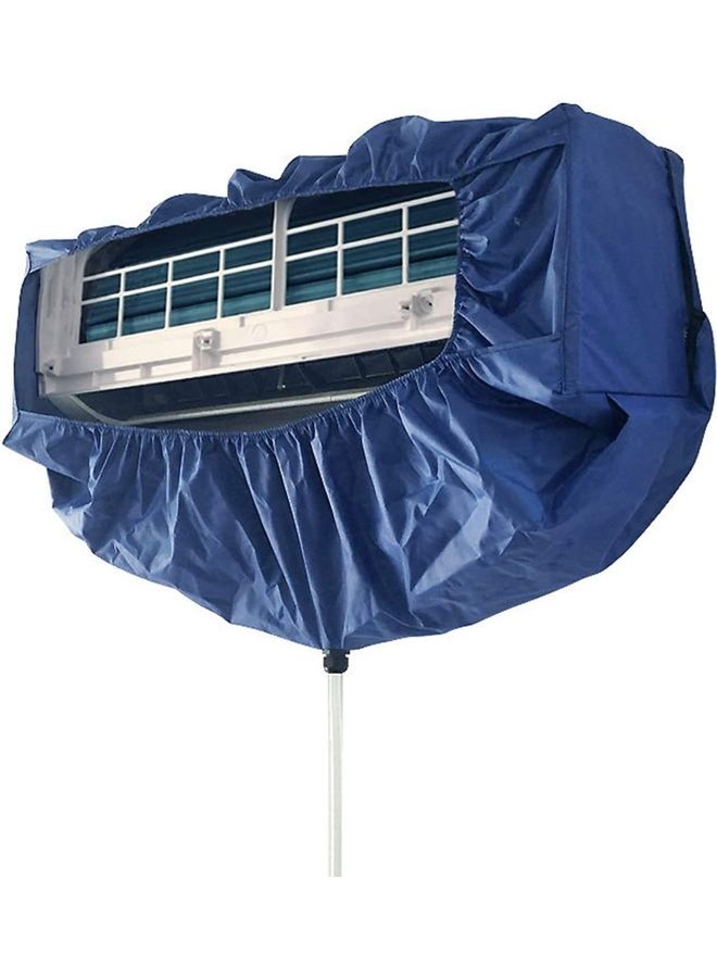 Air Conditioner Anti-Dust Washing Cover Blue