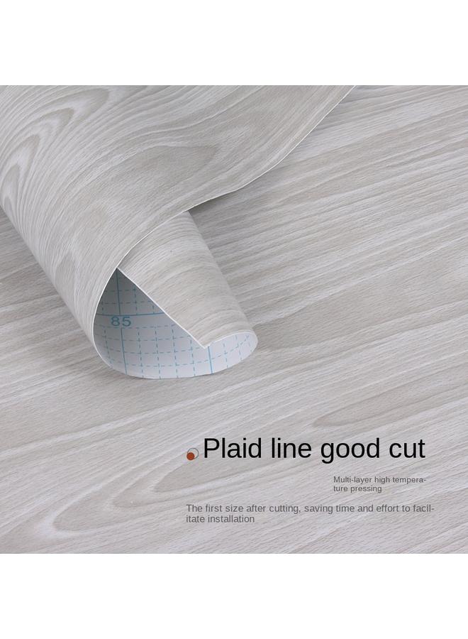 Bluejw Wood Grain Wallpaper Self-adhesive Wardrobe Furniture Door Stickers Table Renovation Wood Grain Stickers Moisture-proof Self-stickers Solid Color - Image 4