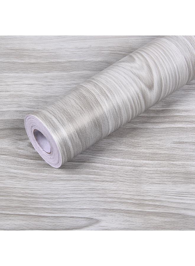 Bluejw Wood Grain Wallpaper Self-adhesive Wardrobe Furniture Door Stickers Table Renovation Wood Grain Stickers Moisture-proof Self-stickers Solid Color - Image 3