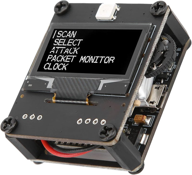 comfrt Programmable Development Module Wristband and 3D Printing Case ESP8266 PCB WiFi Watch Board with Strap DC 3.7V 500mAh Battery Wearable Smartwatch Development Board - Image 2