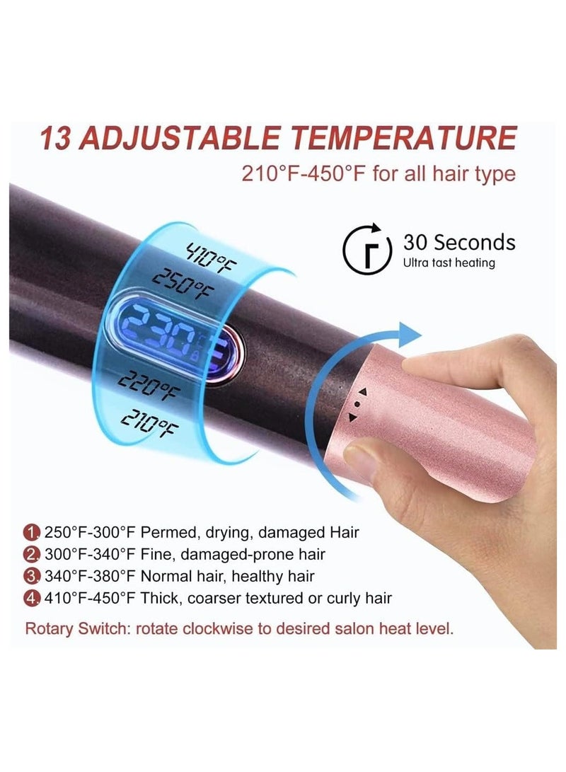 general Hair Straightener Flat Curler: Hair Straightener and Curler 2 in 1 - Twist Hair Straightener Curler Combo for Curly Wavy Straight Women's Hair - Image 5