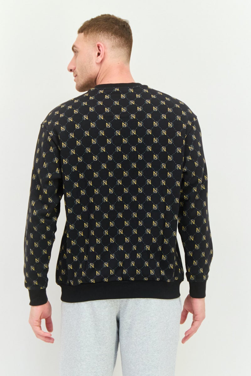 Adidas Men Sportswear Fit Long Sleeve Outdoor Sweatshirt, Multicolor  - Image 4
