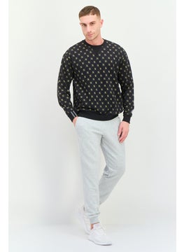 Adidas Men Sportswear Fit Long Sleeve Outdoor Sweatshirt, Multicolor  - Image 2
