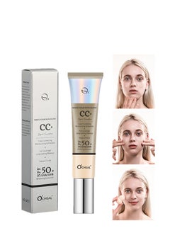 OCHEAL OCHEAL concealer foundation cream moisturizing moisturizing repair foundation does not take off makeup pre-makeup milk hydrating isolation CC cream  - Image 1