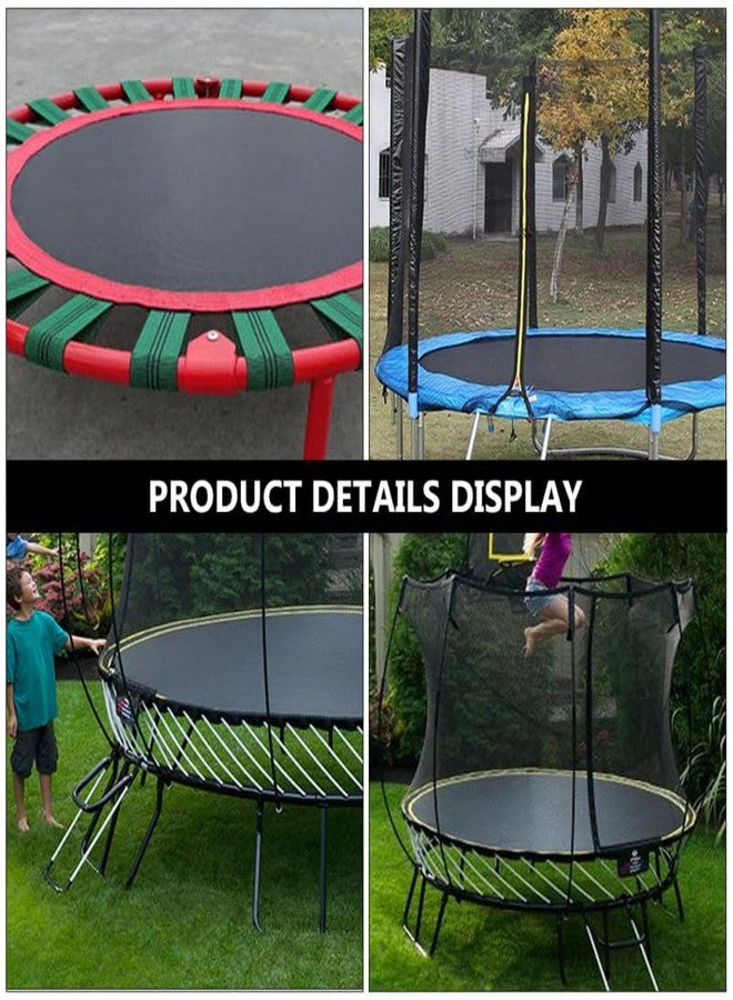 WHAMVOX 1Pc Trampoline Replacement Jumping Mat Round Mesh Cloth Protection Cover Pad Durable Breathable Outdoor Trampoline Accessory for Kids Fitness Backyard Bounce Toy 27.5 Inch - Image 4
