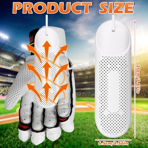 Tujoe Batting Glove Dryer Cleaner and Odor Eliminator Deodorizer Inserts with Thermal Heating and Timer for Baseball Softball Football Golf, Effectively Eliminates Odors - Image 2