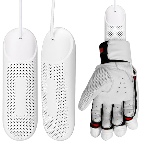 Tujoe Batting Glove Dryer Cleaner and Odor Eliminator Deodorizer Inserts with Thermal Heating and Timer for Baseball Softball Football Golf, Effectively Eliminates Odors - Image 1