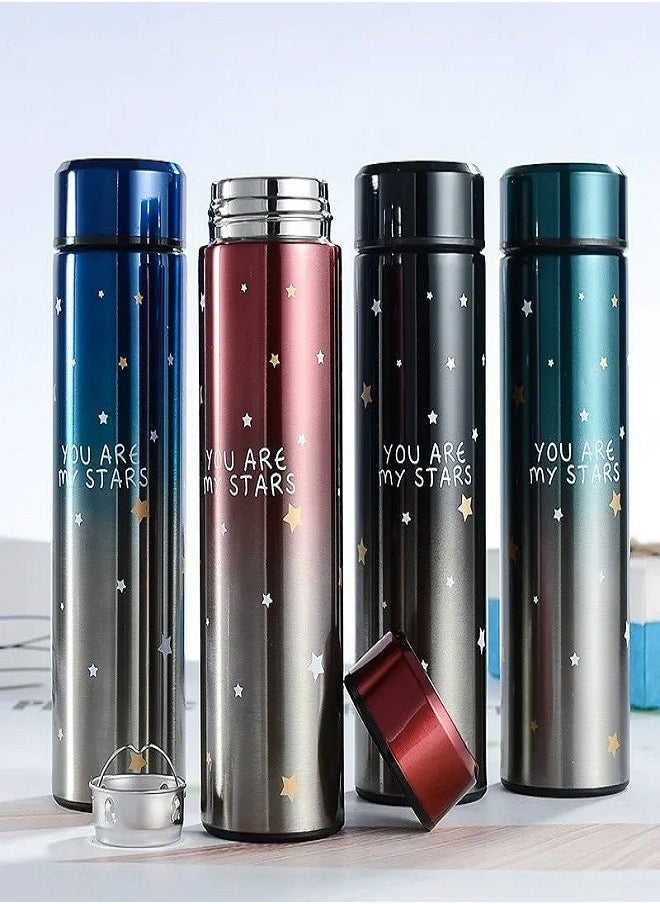 Generic Thermal Flask Stainless Steel With Display Star MultiColor 500ml  - Image 1