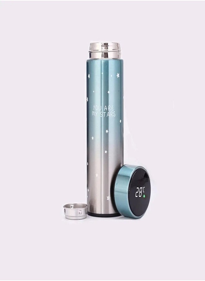 Generic Thermal Flask Stainless Steel With Display Star MultiColor 500ml  - Image 2