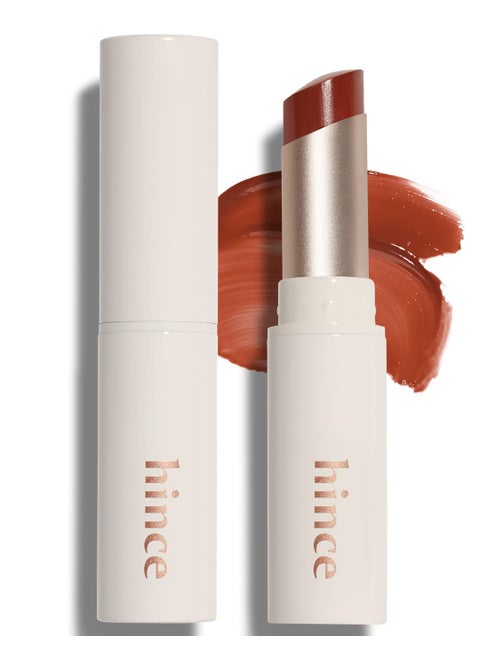 HINCE Mood Enhancer Lip Glow, Moisturizing Lip Balm with Shea Butter & Sweet Almond, Non-Sticky and Long-lasting Tinted Lip Tint with Buttery Balm Texture for Neutral Color 0.2oz. (1, START OVER, 04)