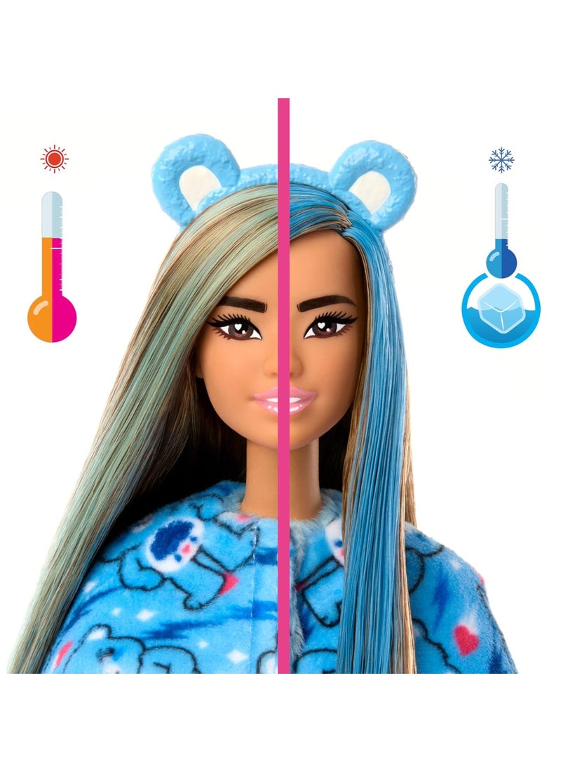 Barbie Cutie Reveal Care Bears Series Doll - Grumpy Bear - Image 4
