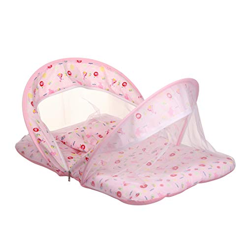 KooKyKooby Baby Mosquito and Insect Protection Net with Bedding (Pink(Small Animals)) - Image 3