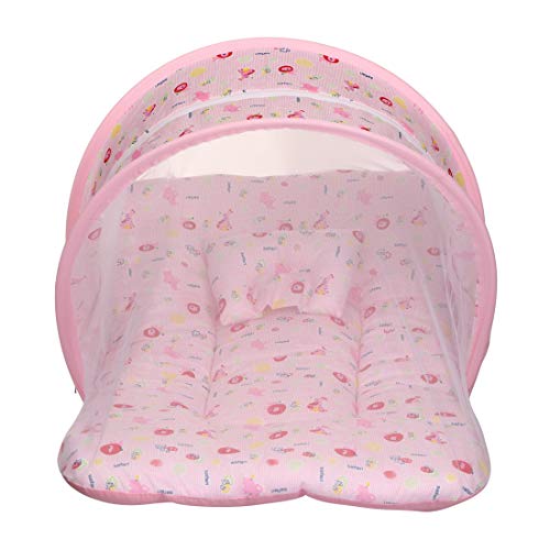KooKyKooby Baby Mosquito and Insect Protection Net with Bedding (Pink(Small Animals)) - Image 4