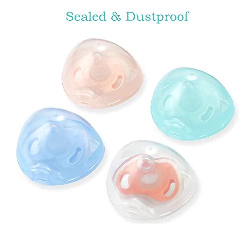 PandaEar Pacifier Nipple Holder Case Container Boxes 4 Pack Universal Accessories Holders Travel Cases BPA Free - Image 3