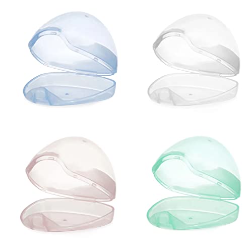 PandaEar Pacifier Nipple Holder Case Container Boxes 4 Pack Universal Accessories Holders Travel Cases BPA Free - Image 1