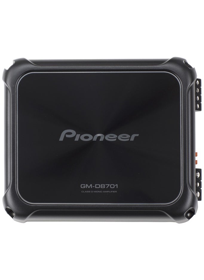 Pioneer GM-D8701 Class D Mono Amplifier with Wired Bass Boost Remote