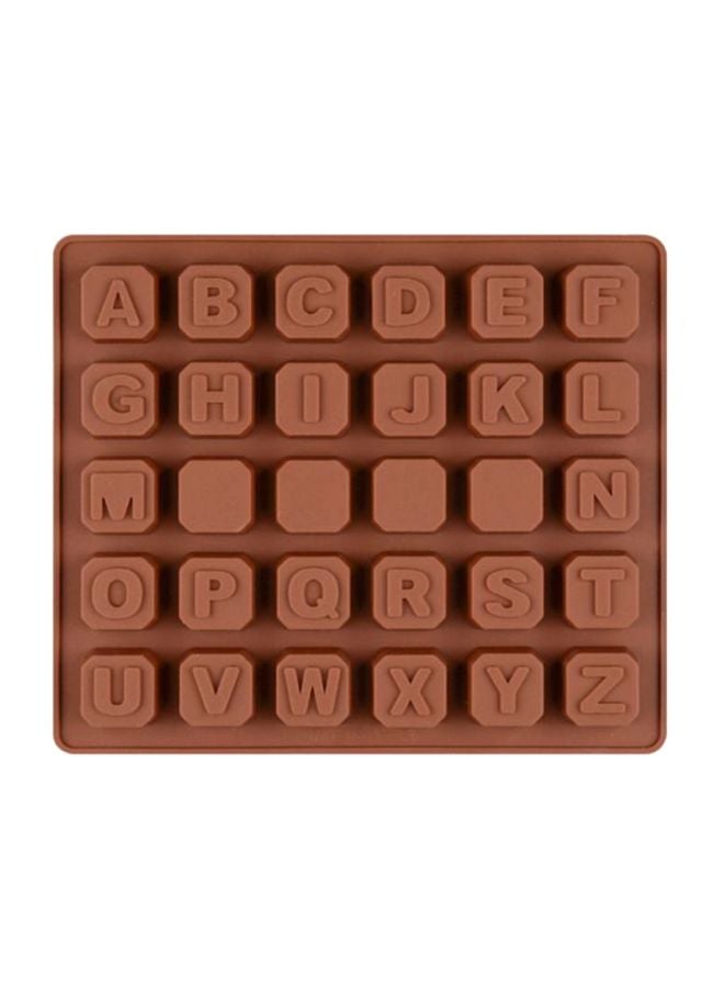 Sharpdo Silicone Chocolate Mold Brown 18x15.3cm - Image 1