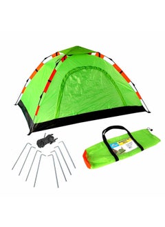 Campmate Automatic Tent 2 Person With Mosquito Net And Zip Window 190X140X105Cm Zrt075  - Image 3
