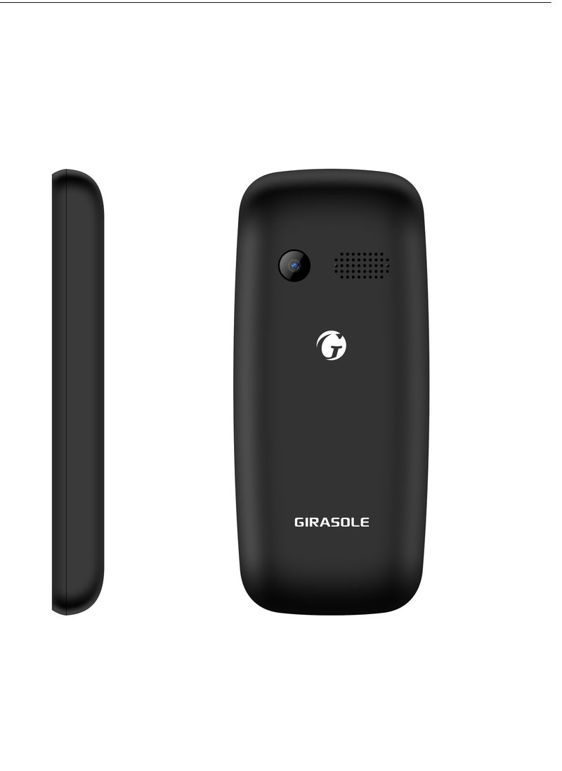 GIRASOLE Girasole G30 - 2.4-inch Dual SIM Mobile Phone - Black, Earphone Free , 12 Months Warranty  - Image 2