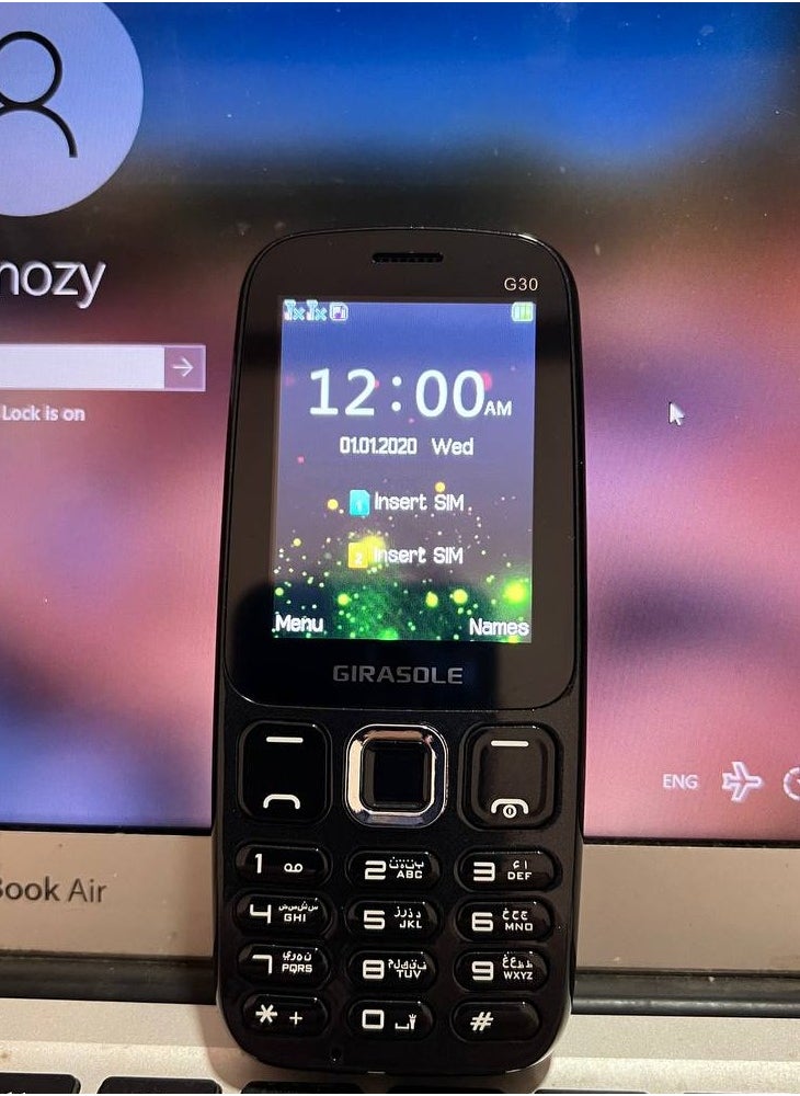 GIRASOLE Girasole G30 - 2.4-inch Dual SIM Mobile Phone - Black, Earphone Free , 12 Months Warranty  - Image 4
