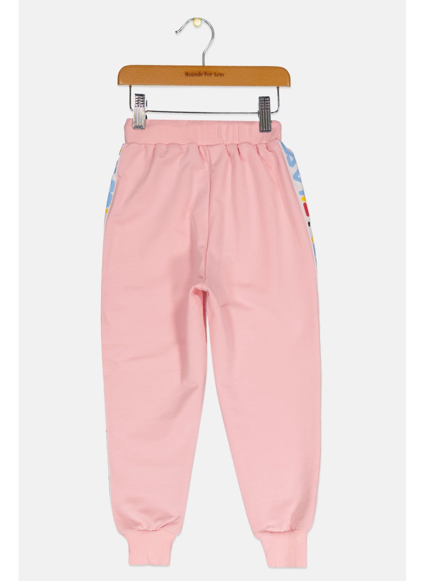 Toddlers Girl Drawstring Brand Logo Jogger Pant, Pink - pzsku/Z3D96BC47C1B2D30558DCZ/45/_/1724351739/938bc223-fadb-4405-b9cb-802e0df939d5