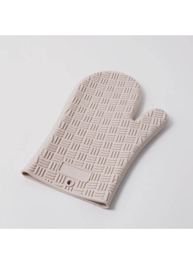 ALBERTO قفاز فرن غير قابل للانزلاق، كريمي 28*18.3*0.6 سم - Image 1