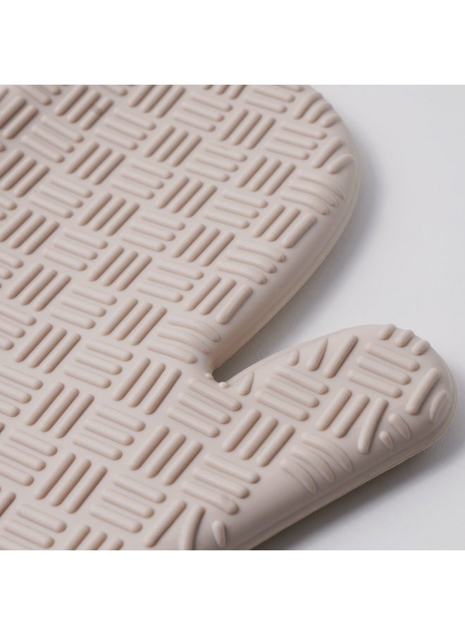 ALBERTO قفاز فرن غير قابل للانزلاق، كريمي 28*18.3*0.6 سم - Image 3