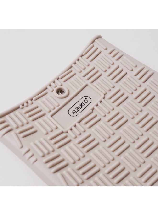 ALBERTO قفاز فرن غير قابل للانزلاق، كريمي 28*18.3*0.6 سم - Image 5