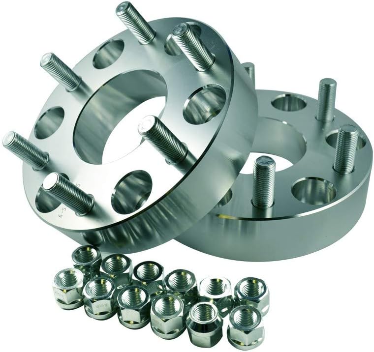 ezaccessory 2 Billet Wheel Adapters 6x5.5 to 6x5 (6x139.7 to 6x127) Thickness 1.5 Inch - Image 1