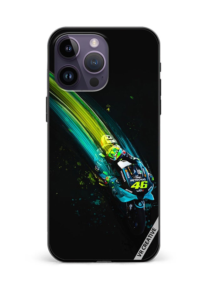 VR CREATIVE Protective Case Cover For Apple iPhone 16 Pro Max Bike Design Multicolour