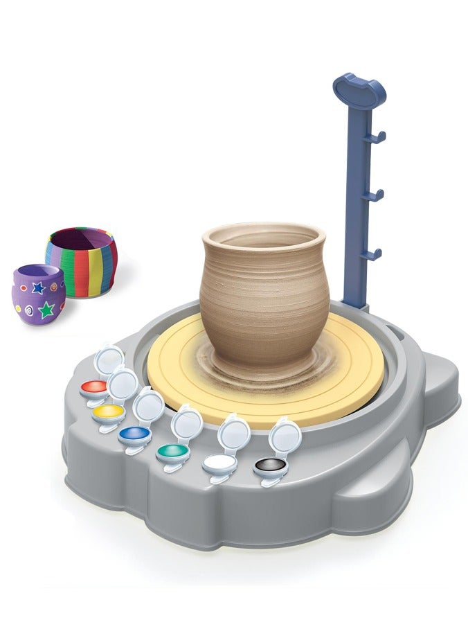 Pottery Wheel Game Art Pottery Wheel Set For Kids Pottery Wheel With Clay Pottery Set  - Image 2