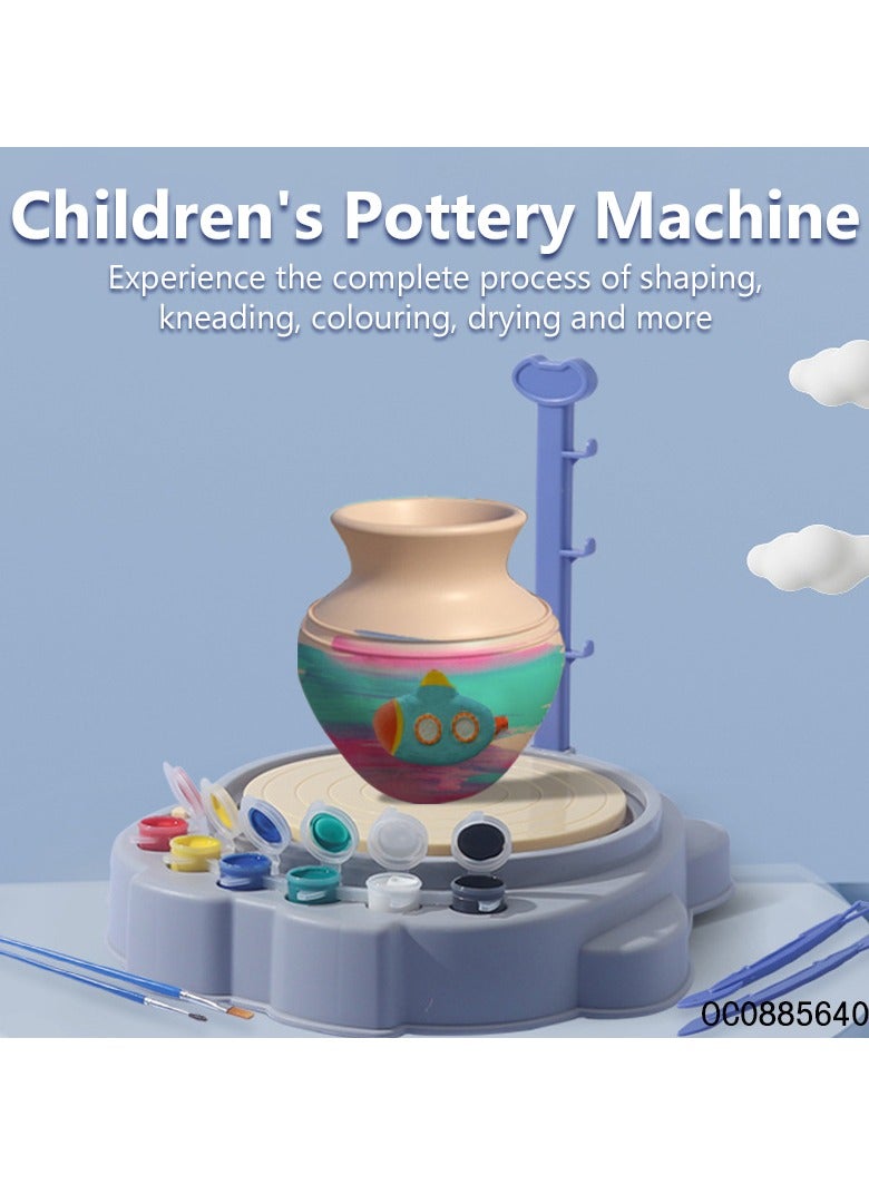Pottery Wheel Game Art Pottery Wheel Set For Kids Pottery Wheel With Clay Pottery Set  - Image 5