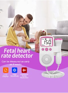 Generic Fetal Heart Rate Detector, Portable Fetal Heart Rate Detector, Home Doppler Meter With LCD Display, For Monitoring Baby's Heartbeat At Home  - Image 4