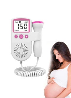 Generic Fetal Heart Rate Detector, Portable Fetal Heart Rate Detector, Home Doppler Meter With LCD Display, For Monitoring Baby's Heartbeat At Home  - Image 1