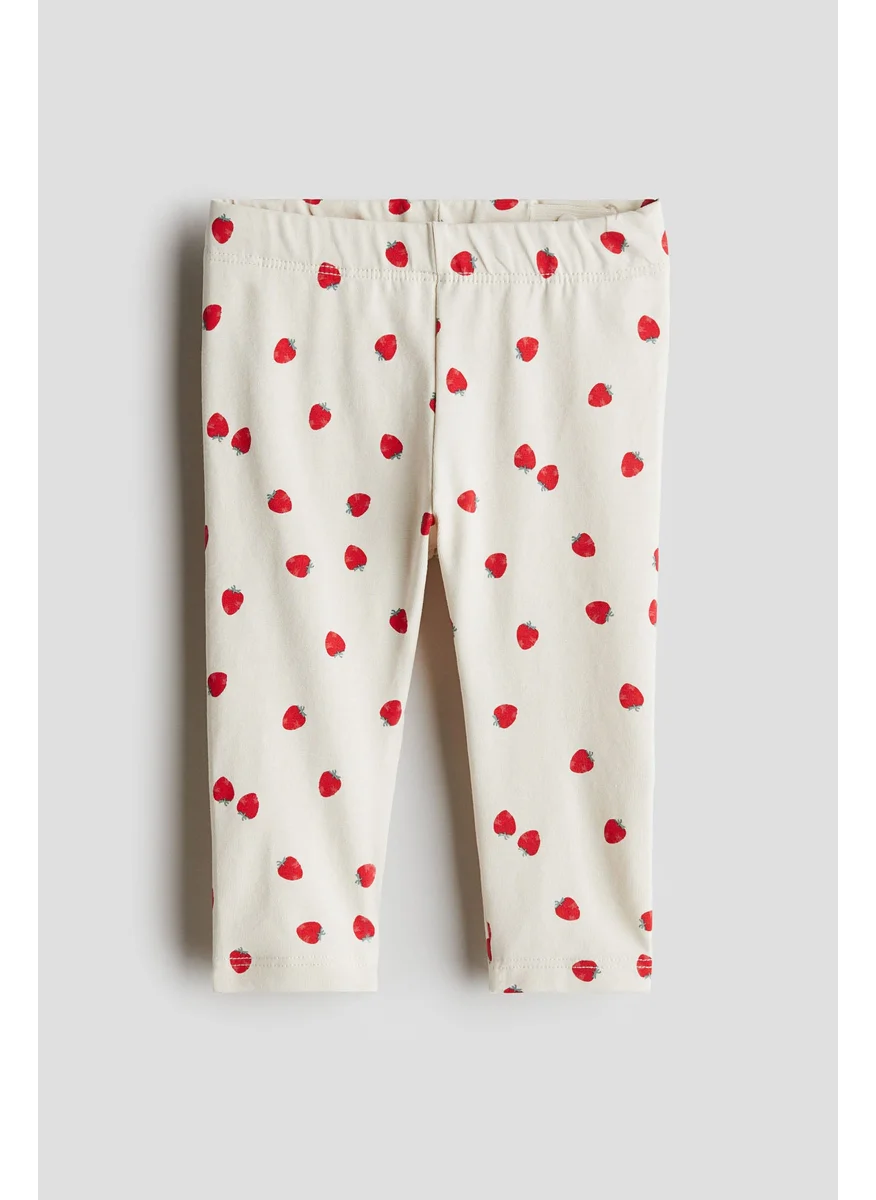 اتش اند ام Printed Cotton Leggings