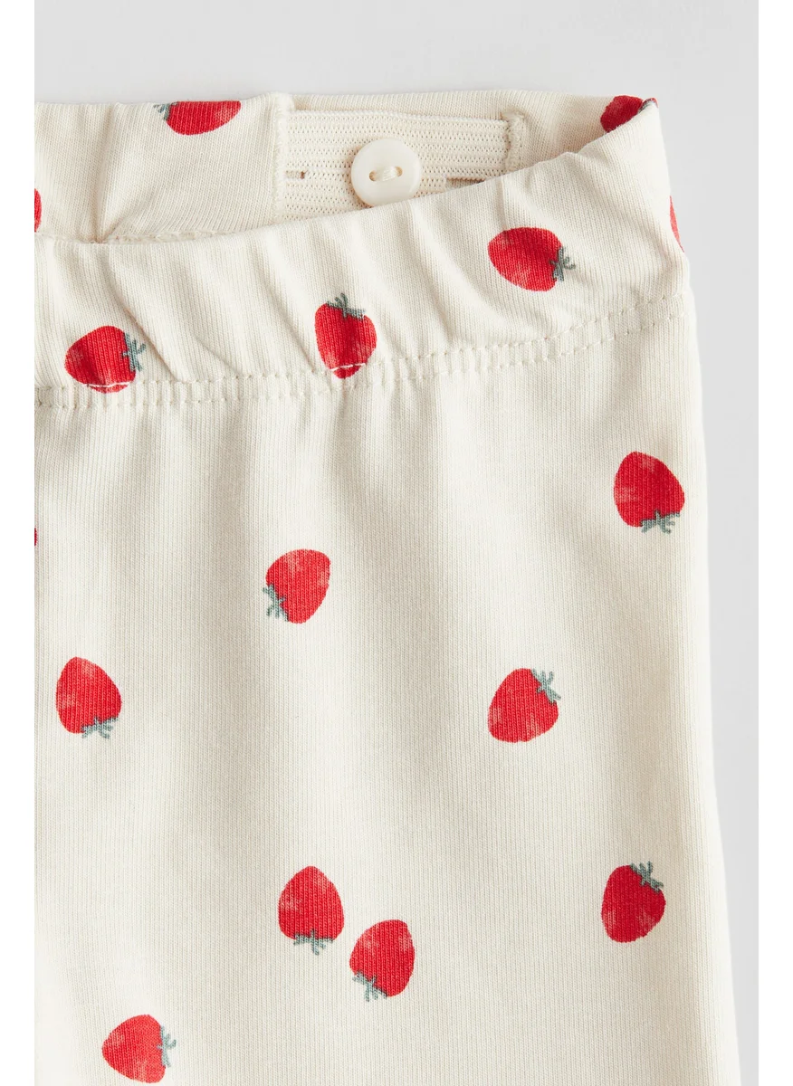 اتش اند ام Printed Cotton Leggings