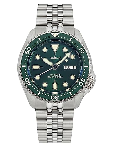 TACTICAL FROG Heimdallr Automatic Mens Watch, NH36A Movement C3 Luminous Dive Watches for Men Stainless Steel SKX007, 200 Meter Water Resistant - Image 5