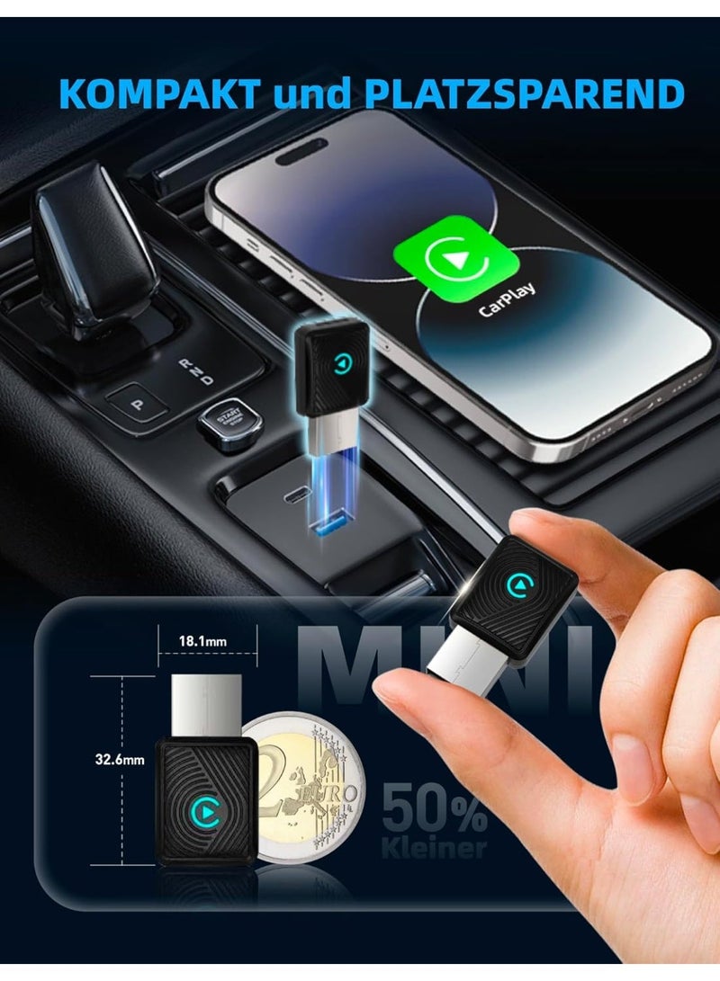 محول لاسلكي سلس لـ CarPlay وAndroid Auto – تصميم مدمج وإعداد سهل وخالٍ من المتاعب - Image 2