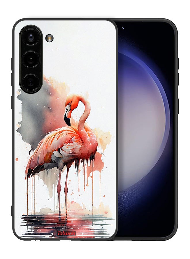 Tolwak Samsung Galaxy S23 Plus 5G Protective Case Cover Tropical Watercolor Art - Image 2
