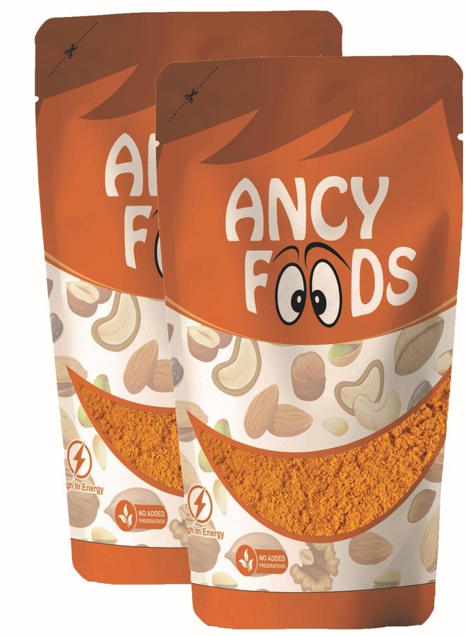 Ancy Haldi Powder 500gm (250g X 2) - Turmeric Powder Rich in Antioxidants & Anti Inflammatory - Adds Aromatic Color, Flavor and Nutrition in every Indian Curry, Sabzi, Dal, Haldi Doodh Or Tadka | "Haladi, Halad, Hald, Holud, Manjal, Pasupu, Arishina - Podi with No Preservatives, No Colors - Image 1