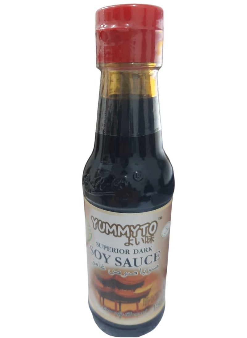 Platinum yummto superior dark soy sauce 150 ml 
