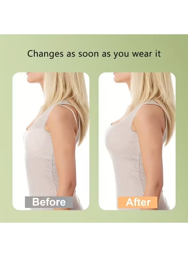 aeen Invisible Strapless Adhesive Bra Size D – Apricot Color – Secure Comfort and Elegant Look - Image 2