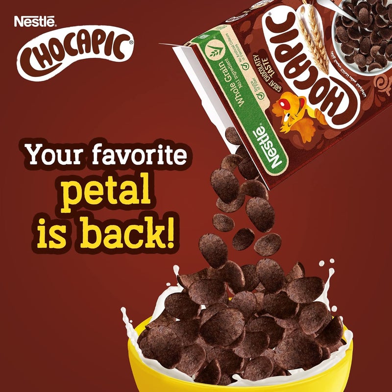 Chocapic Nestlé Chocapic Chocolate Breakfast Cereal, Whole Grain, 375g - Image 3