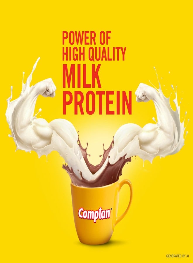 Complan Nutrition Drink Powder for Children, Royale Chocolate Flavour, 200 g Carton | Nutrition drink for kids with protein & 34 vital nutrients - Image 5